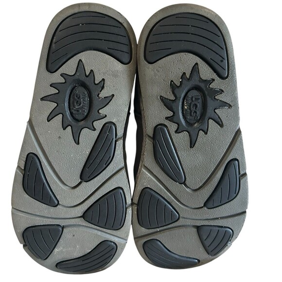 UGG Sunset 5683 Gray Sheepskin Shearling Mid Calf Boots Zip Women’s Size 6.5 / 7 - Picture 11 of 12